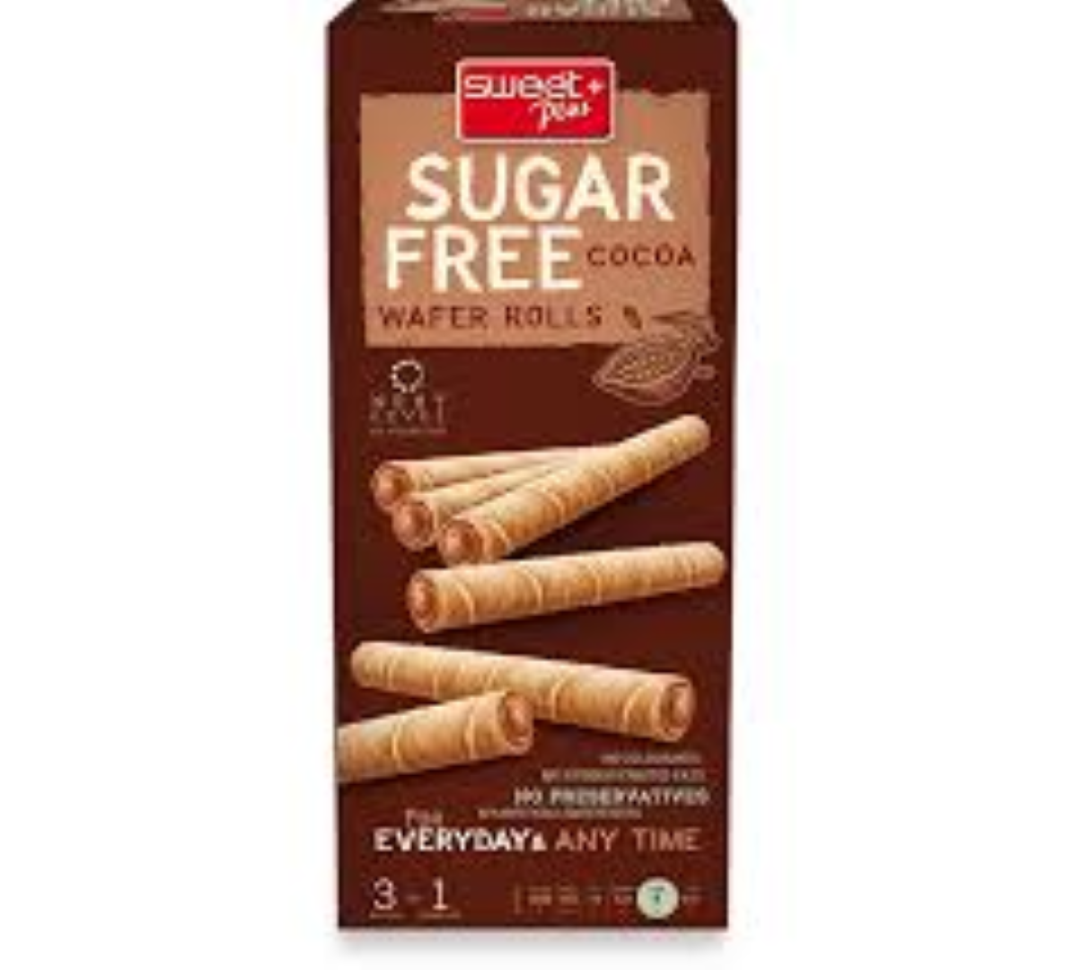 SUGAR FREE WAFER ROLLS 100G